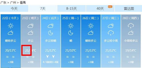 广州番禺天气预报（广州天气预报）