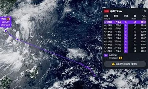 台风预报（台风预报实时路径）